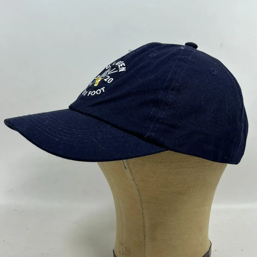 US OPEN Hat Adult OS 2020 WINGED FOOT USGA MEMBER Golf Adjustable Strap Cap Blue